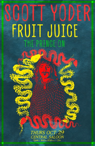 Scott Yoder • Fruit Juice • The Prince On Logo