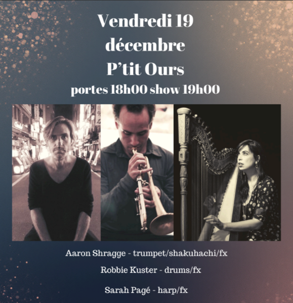 Aaron Shragge/Sarah Pagé/Robbie Kuster at Ptit Ours Logo