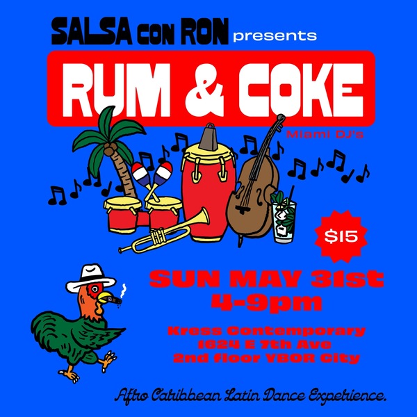 SALSA CON RON presents RUM & COKE  Logo