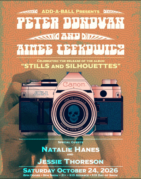 Peter Donovan & Aimee Lefkowicz (album release show!!)  Logo