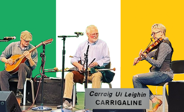 Trad Tunes Matinee with Carrigaline Irish Music Logo