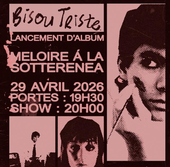 Meloire - Lancement d’album : Bisou Triste Logo