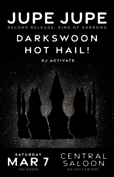 Jupe Jupe (Record Release) • Darkswoon • Hot Hail! • DJ Activate Logo