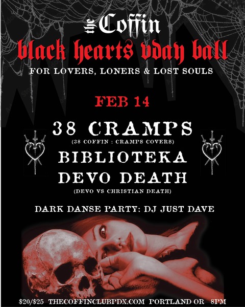 Black Hearts Vday Ball Logo