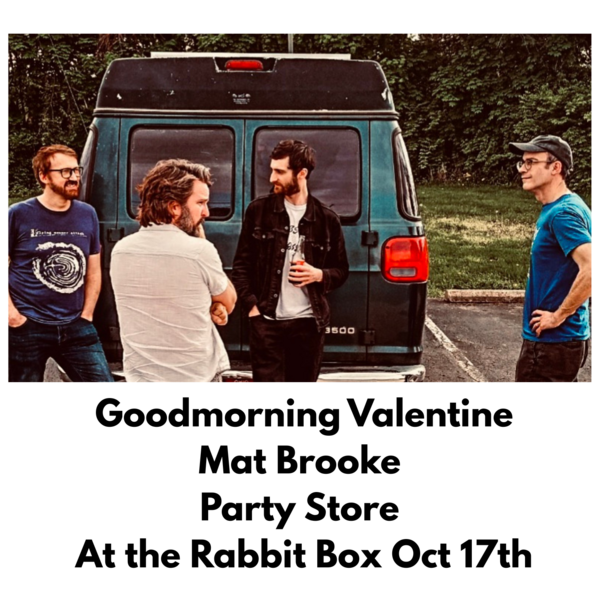 Goodmorning Valentine / Mat Brooke / Party Store Logo