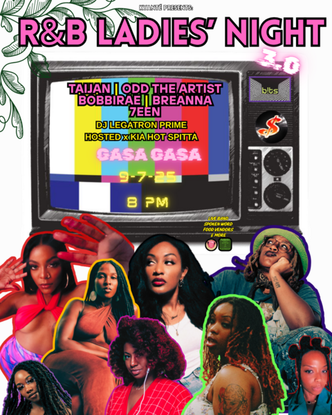 Kyanté Presents: R&B Ladies Night  Logo