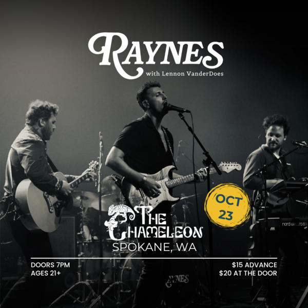 Raynes with Lennon VanderDoes • The Chameleon • VenuePilot