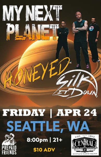 My Next Planet • Honeyed • Silk Letdown Logo