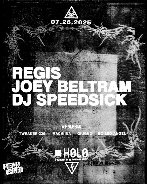 REGIS/JOEY BELTRAM/DJ SPEEDSICK Logo