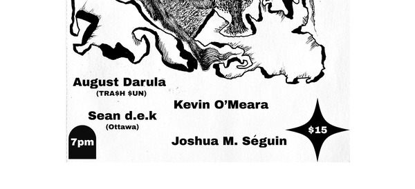 Trash Sun, August Darula , Keavin O'Meara, Sean D.E.K, Joshua  M Seguinuests Logo
