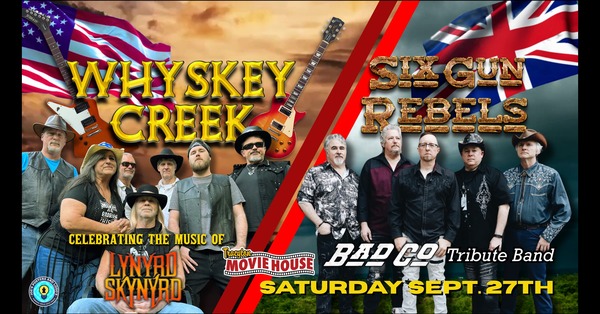 Whyskey Creek (Lynyrd Skynyrd) and Six Gun Rebels (Bad Company) Logo