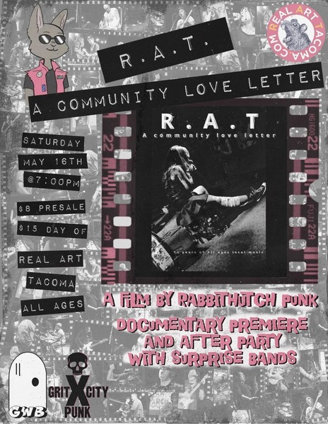 RATxRHPxGWBxGCP Present: R.A.T. A Community Love Letter Premier and After Party Logo