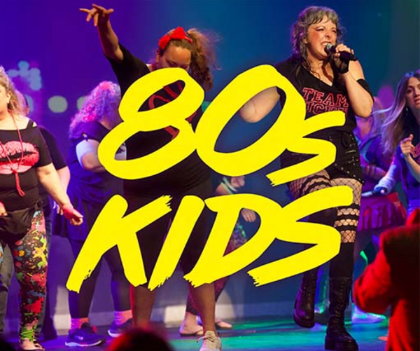 80s kids  Logo
