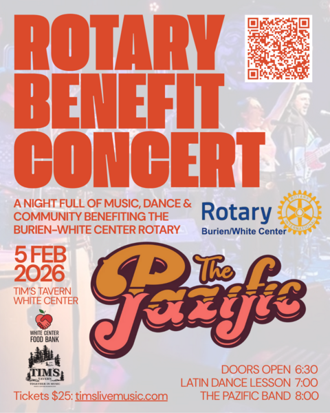 Rotary Club Fundraiser Party Logo