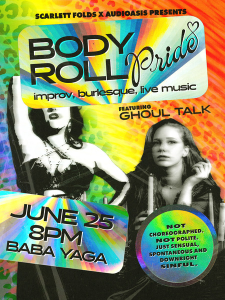 Body Roll: Improv, Burlesque, and Live Music Logo