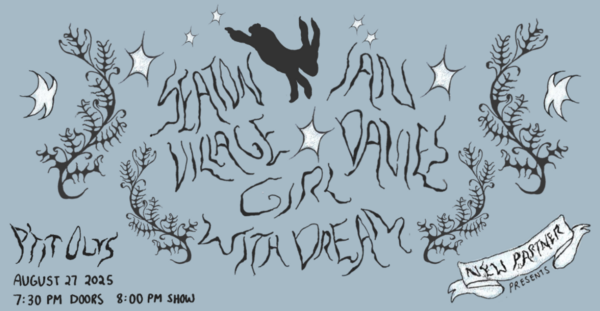 New Partner Presents: Seaton Village + Ian Davies + Girl With Dream Logo