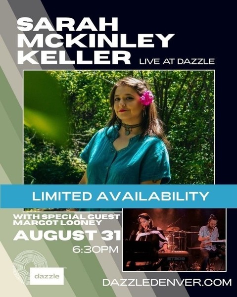 Sarah McKinley Keller with Special Guest Margot Looney Logo