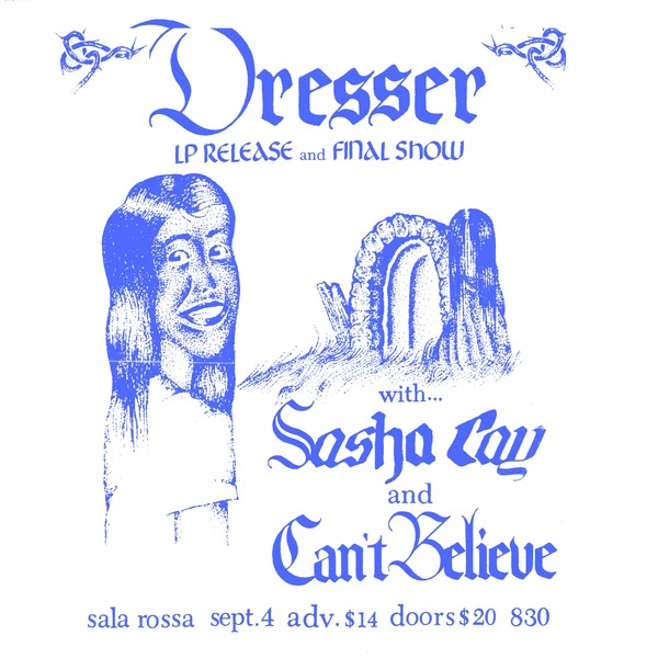Dresser album release / final show  Logo