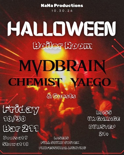 Halloween Boiler Room Logo