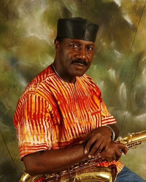 Gyedu-Blay Ambolley with C'est Funk Logo