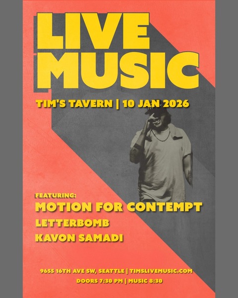 Motion for Contempt // Letterbomb // Kavon Samadi Logo