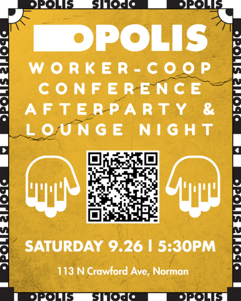 Worker-Cooperative Conference Afterparty & Lounge Night Logo