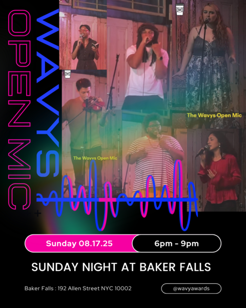 Wavys Open Mic Logo