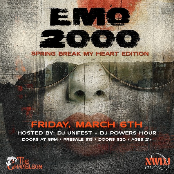EMO 2000: Spring Break My Heart • The Chameleon • VenuePilot