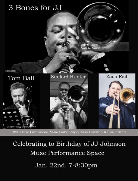3 Bones for JJ: Celebrating the Birthday of JJ Johnson Logo