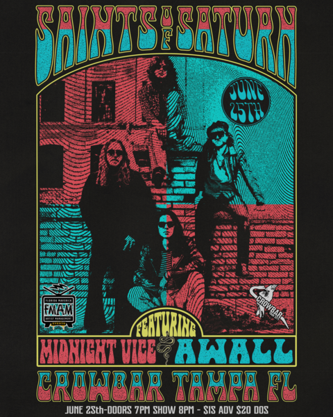 Saints of Saturn, Midnight Vice & AWALL Logo