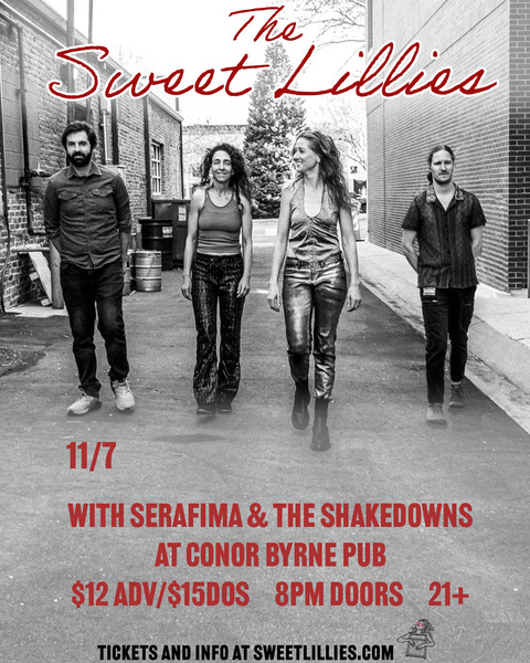 The Sweet Lillies with Serafima & The Shakedowns Logo