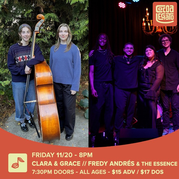 Clara & Grace // Fredy Andrés & The Essence Logo