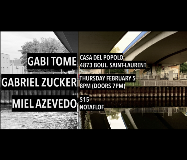 Gabi Tome \ Gabriel Zucker \ Miel Azevedo Logo