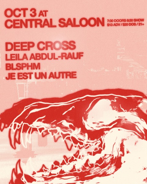 Deep Cross • Leila Abdul-Rauf • BLSPHM • Je Est Un Autre Logo