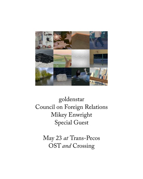goldenstar / Council on Foreign Relations / Mikey Enwright / Special Guest Logo