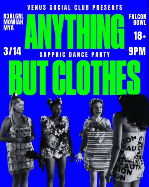 Anything But Clothes: Sapphic Dance Party Logo