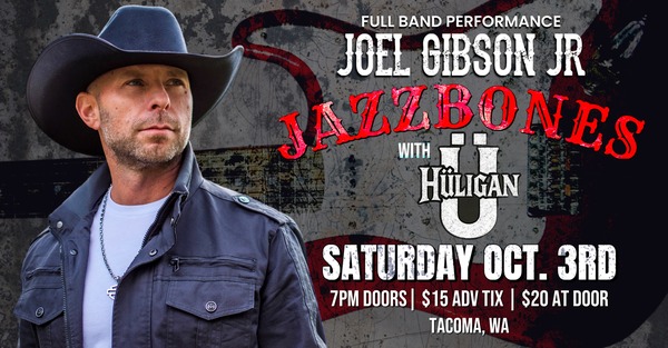 Joel Gibson Jr with Huligan Logo