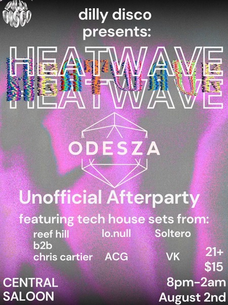Dilly Disco Presents: Heatwave - Unofficial Odesza Afterparty Logo