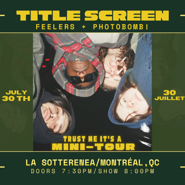 TITLE SCREEN  + GUESTS: TRUST ME IT'S A MINI-TOUR Logo