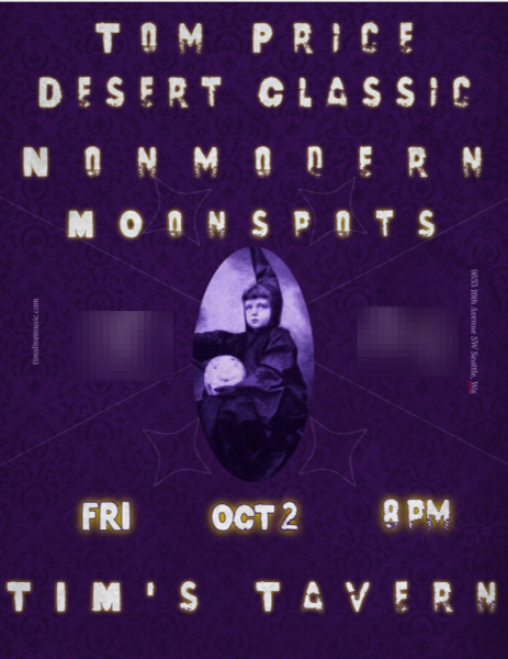 Tom Price Desert Classic // Nonmodern // Moonspots Logo