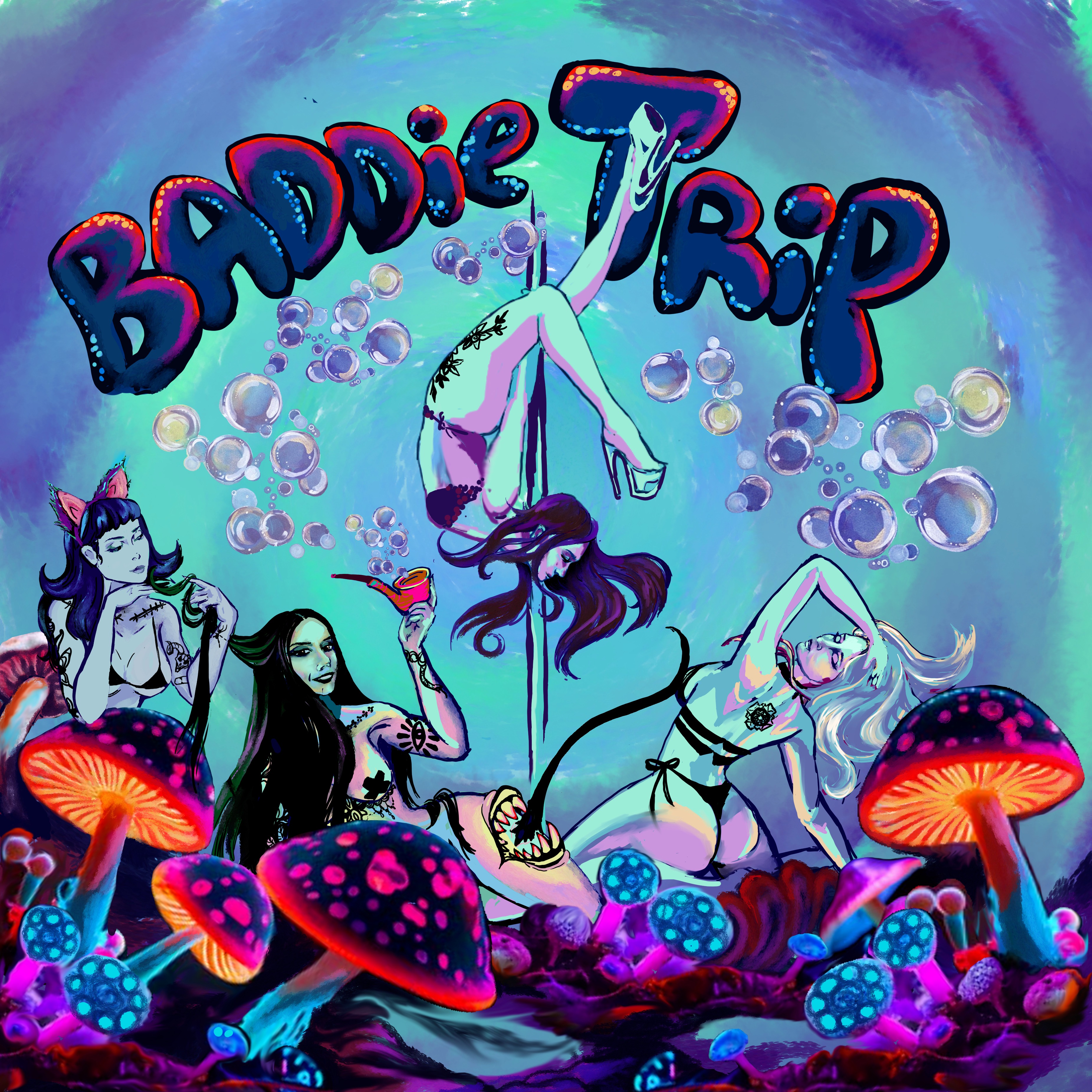 The Coven Baddie Trip: Pole Dance Show & Dance Party Logo
