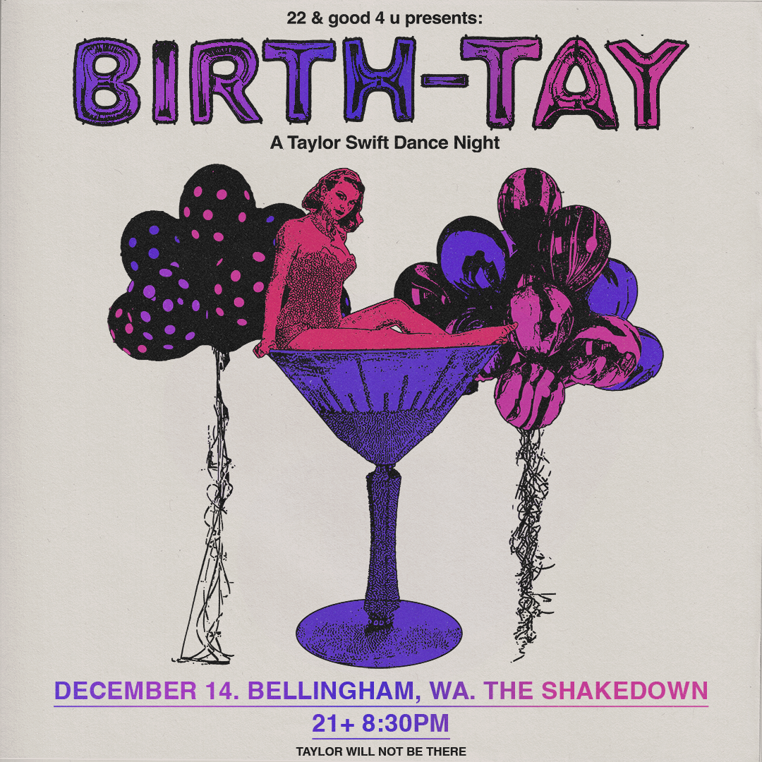 Birth-Tay: A Taylor Swift Dance Night Logo