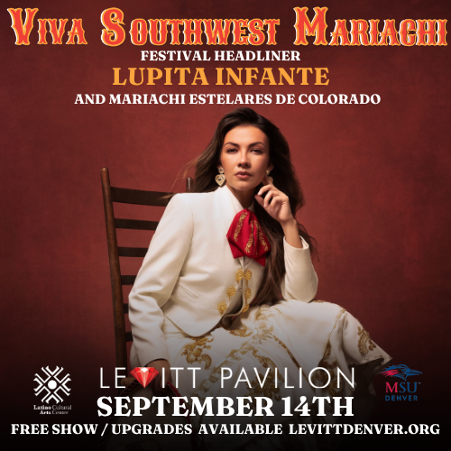 Viva Southwest Mariachi ft. Lupita Infante and Mariachi Estelares de Colorado Logo