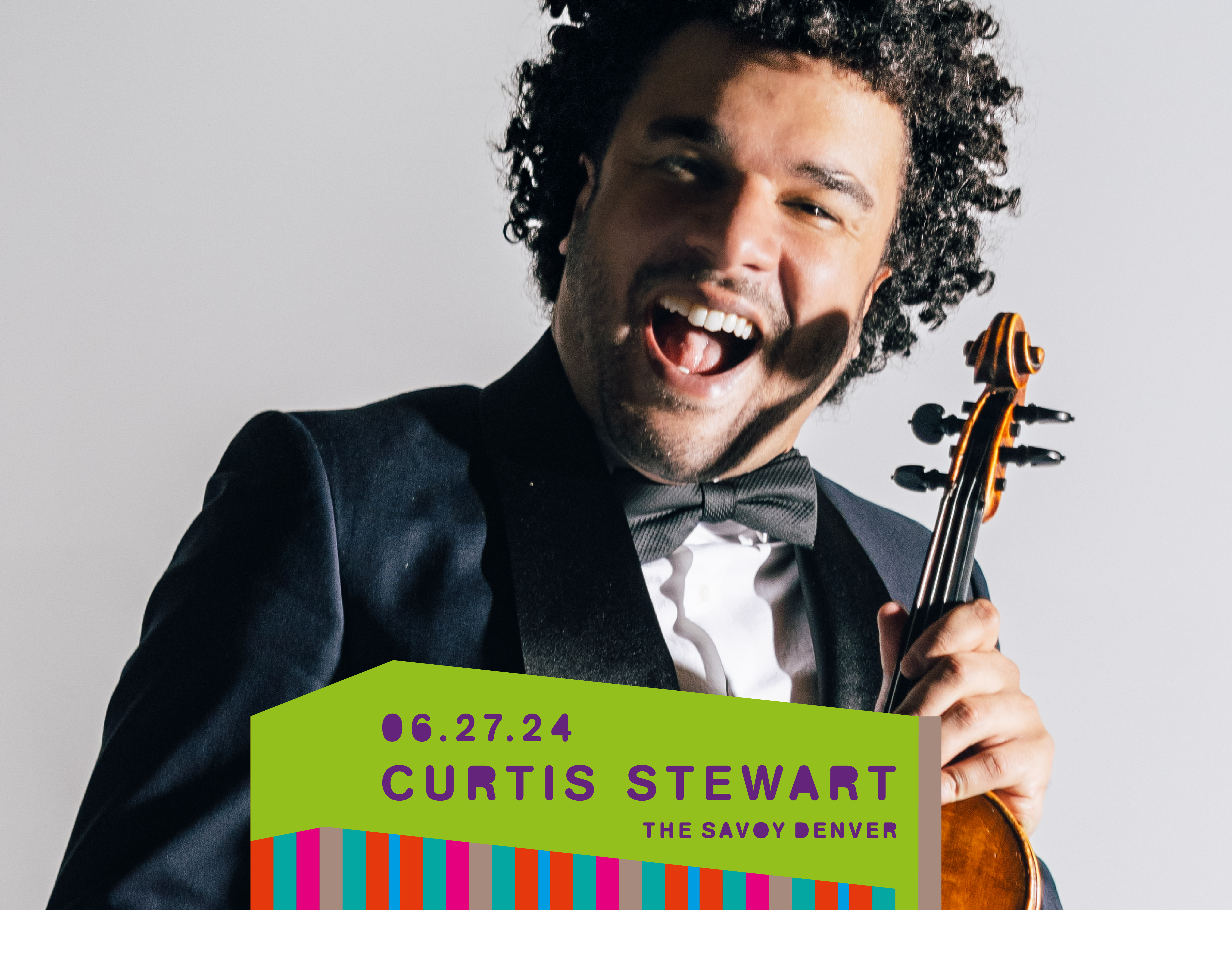 MAS Presents: Curtis Stewart Logo