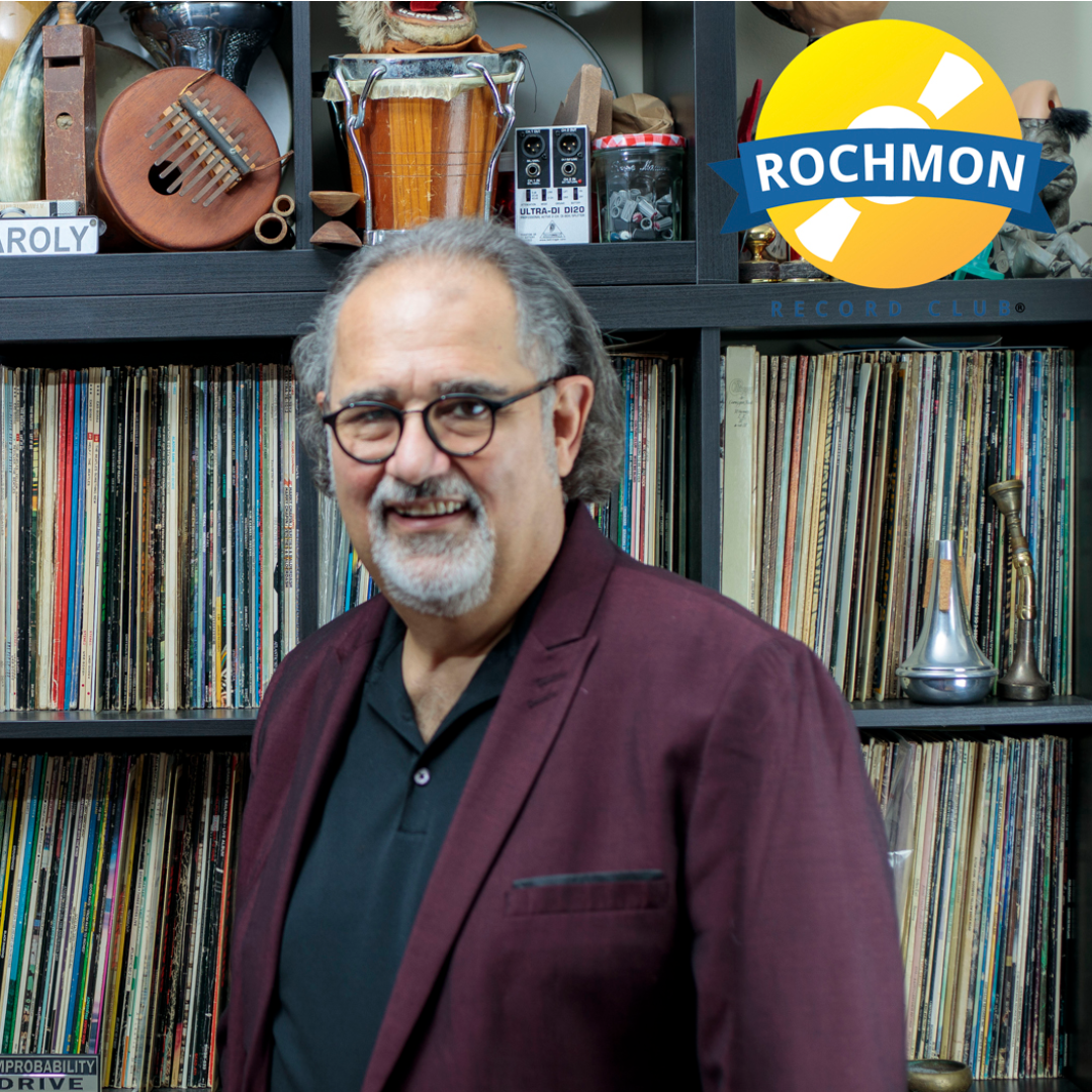 Rochmon Record Club Listening Party Logo