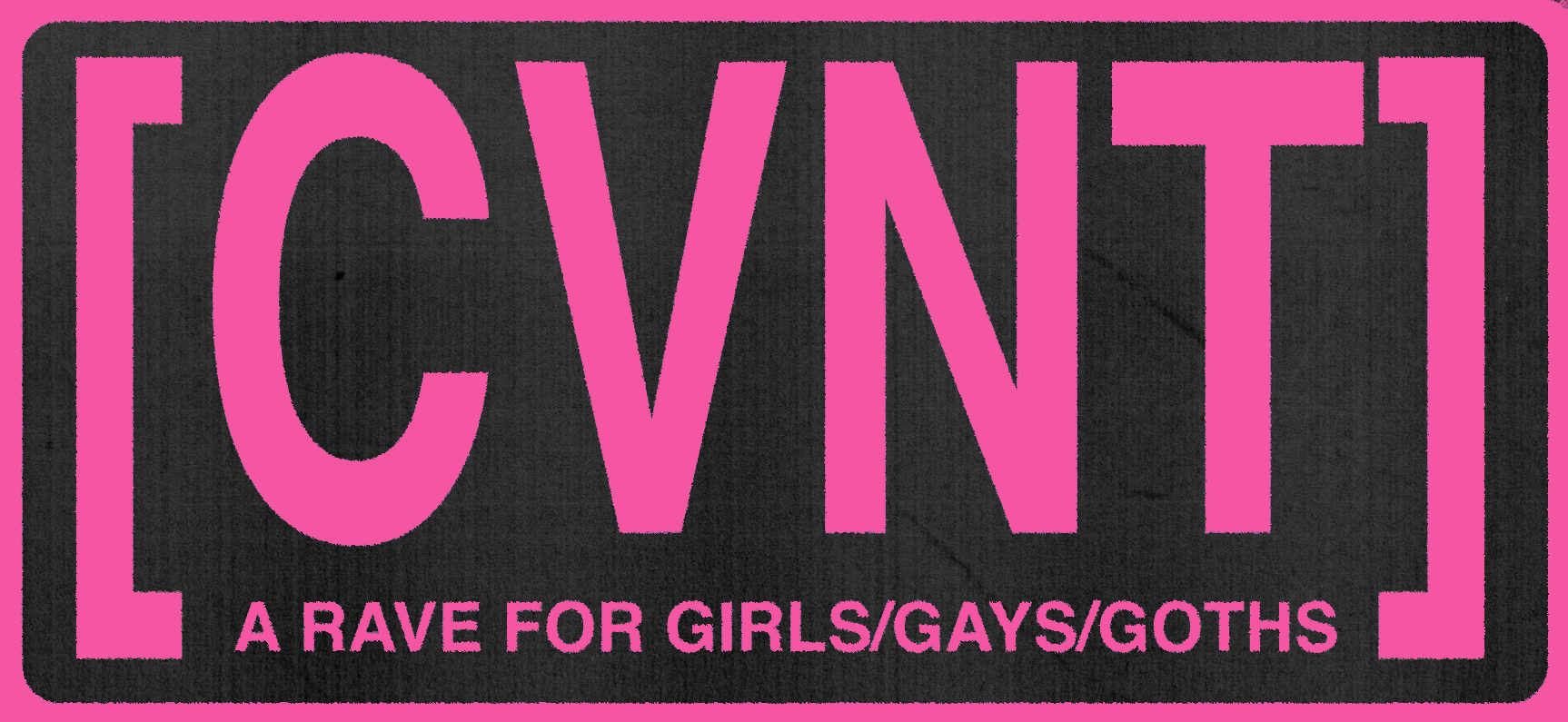 CVNT: A Rave for Girls/Gays/Goths Logo