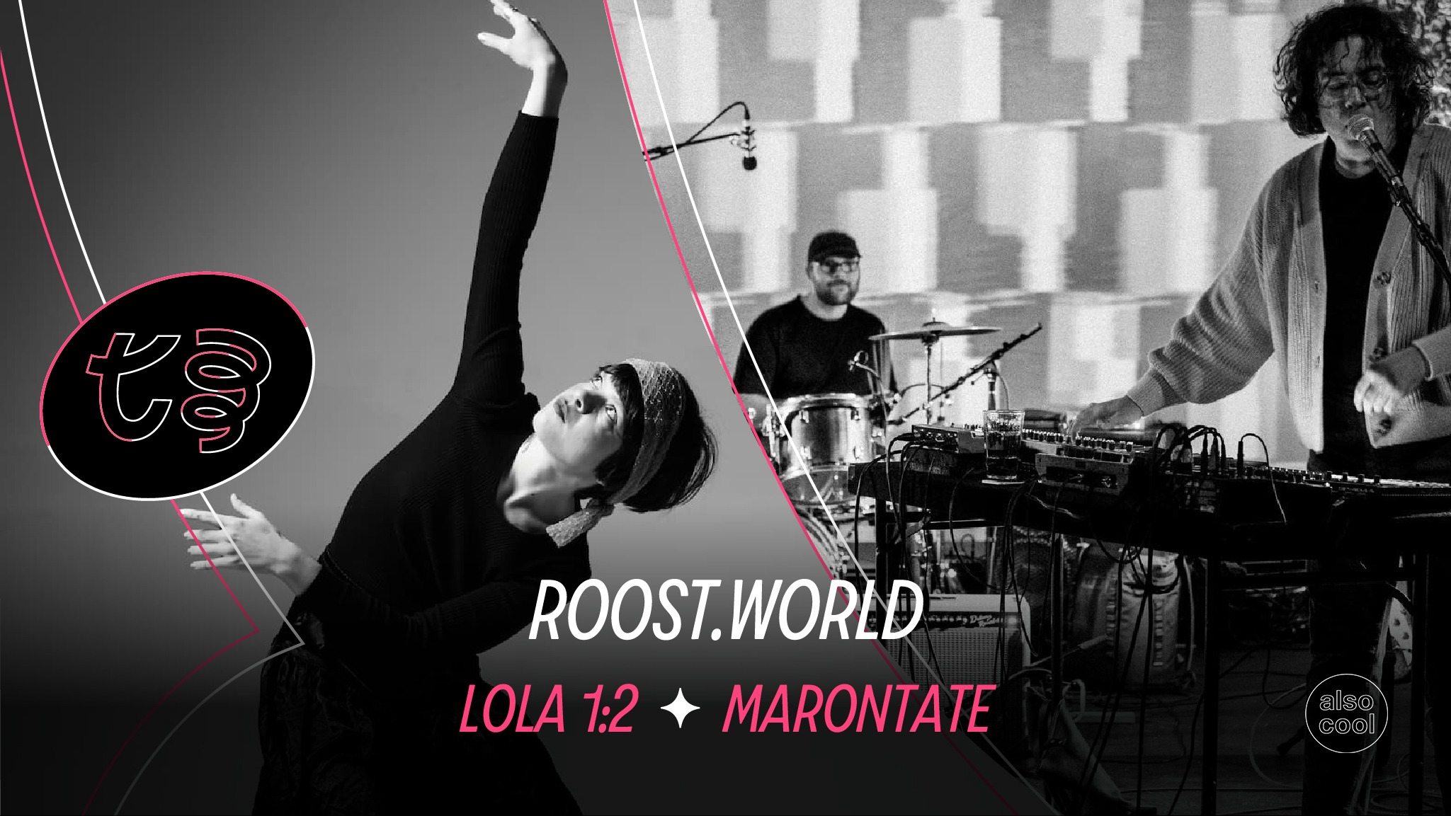 Roost.World + Lola 1:2 + Marontate Logo