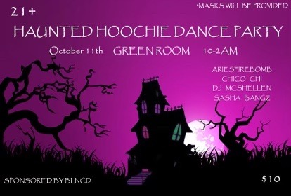 Haunted Hoochie Dance Party Logo