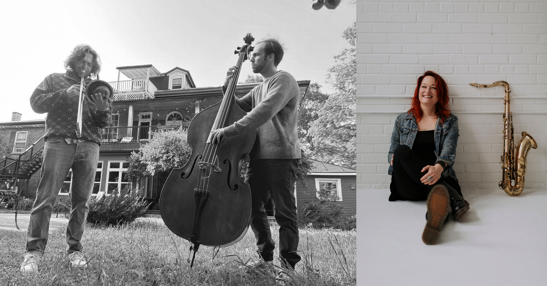 Double lancement d'albums : Édouard Touchette & Sébastien Bachand, et Marie-Josée Frigon Quartet Logo