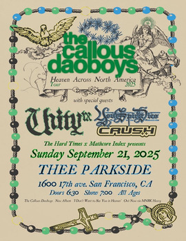 THE CALLOUS DAOBOYS // UNITY TX // YOUR SPIRIT DIES // CRUSH ++